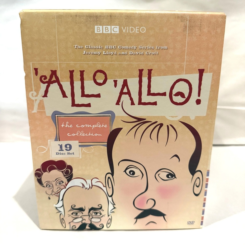 Allo Allo The Complete Collection DVD 19 Disc Box Set All 9 Seasons BBC Comedy